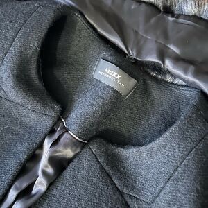 Mexx Charcoal Wool Blend Jacket